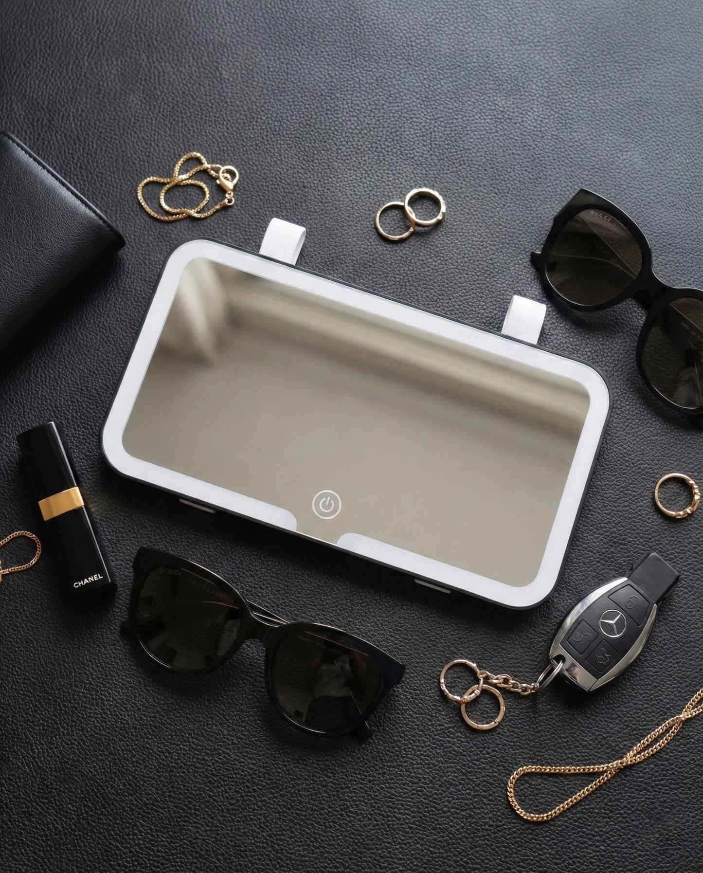 LumiDrive™ Premium Şarj Edilebilir Ayna